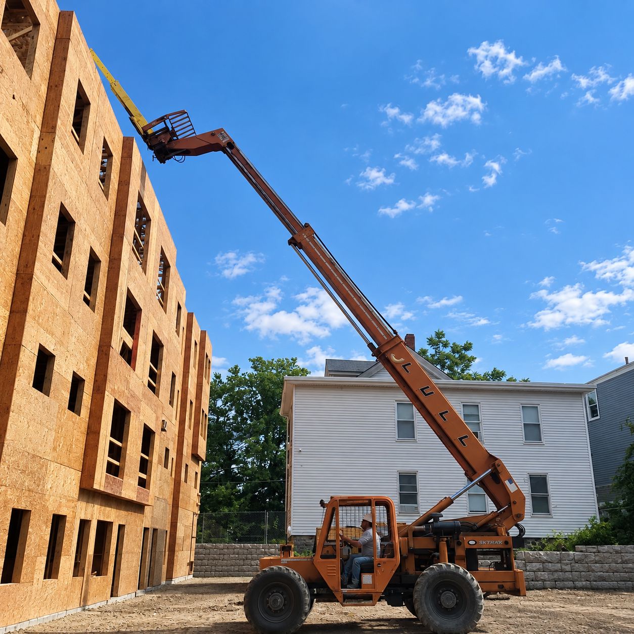 Sheathing & rough-in
